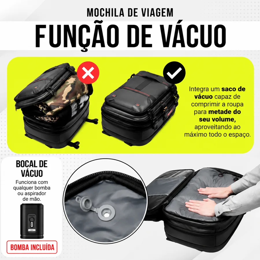 Mochila de Viagem Lunessa